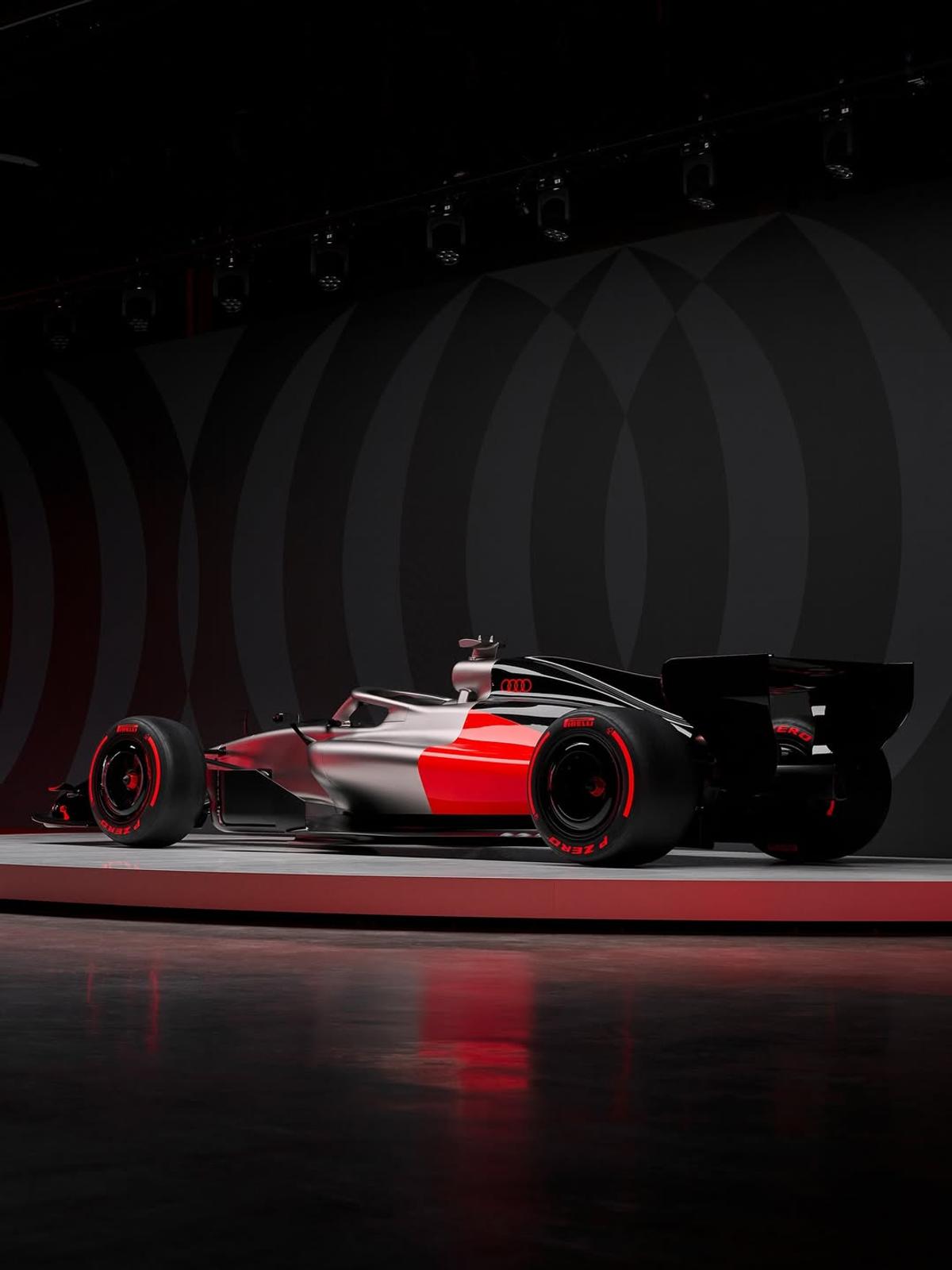 Audi a scos pe circuit noul monopost cu care debutează în Formula 1 » Primele imagini oficiale
