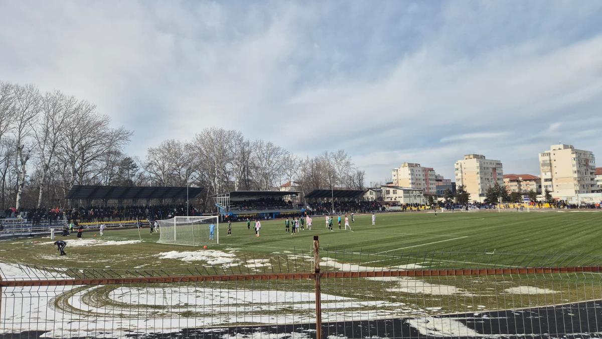 Noul stadion de la Slobozia // foto: Cristi Preda și Andrei Furnigă (GSP.ro)