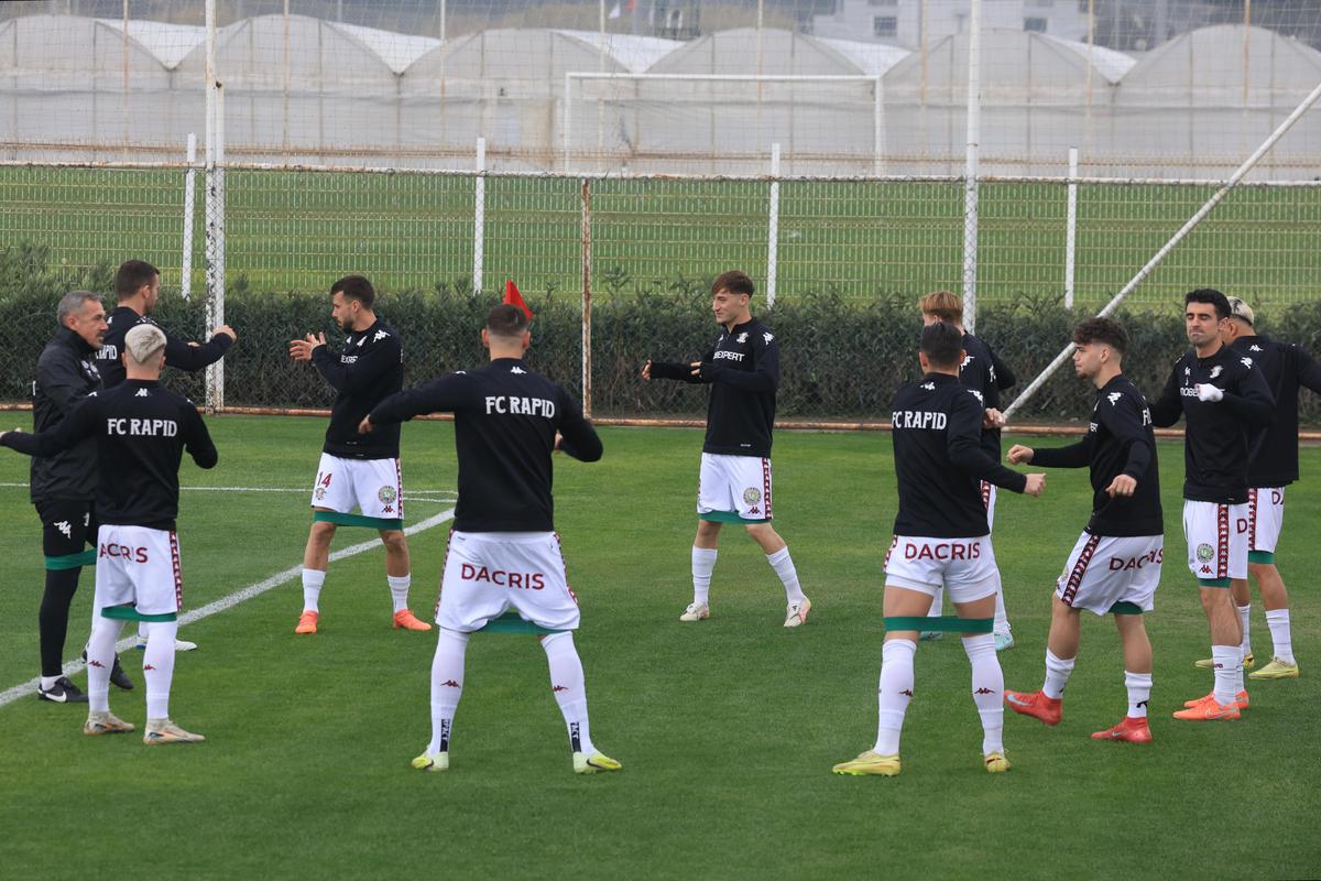 Rapid - Wisla Plock, amical în Antalya
