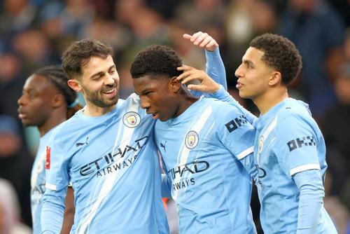 Manchester City a umilit-o pe Exeter, în FA Cup // FOTO: Getty Images