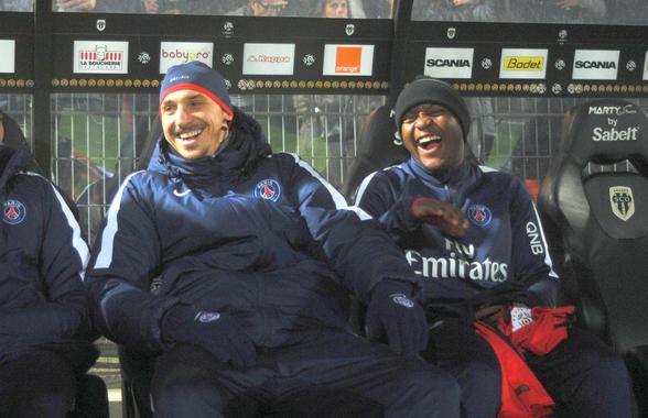 Fotbalistul francez din Superliga, episod genial cu Ibrahimovic: „Tipul ăsta e nebun!”