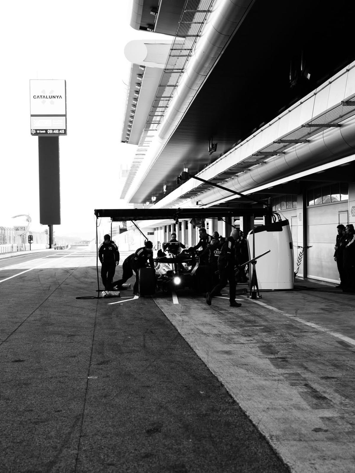 Mașina Audi pentru Formula 1