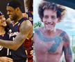 Delonte West, alături de LeBron James. Foto: Facebook