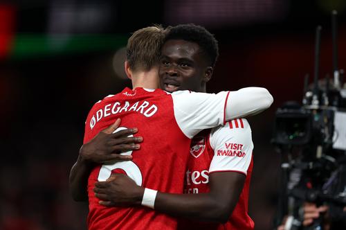 Bukayo Saka își va prelungi contractul cu Arsenal până în 2031 // FOTO: Getty Images