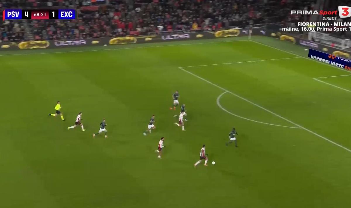 Dennis Man, gol în PSV - Excelsior