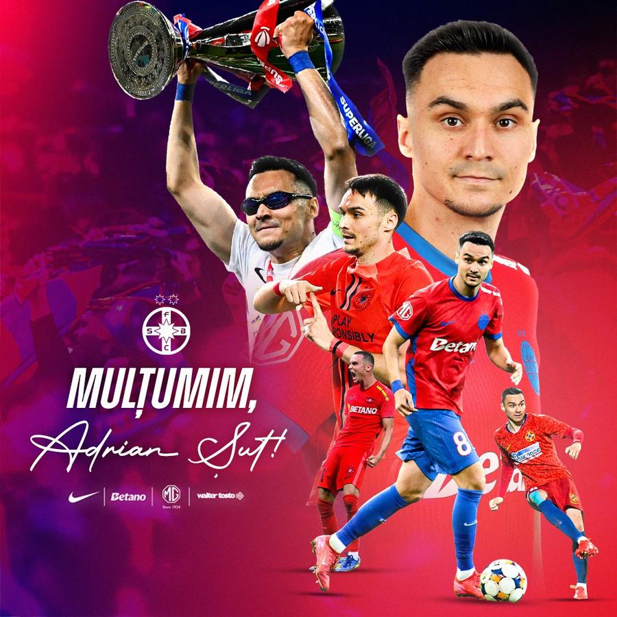 Adrian Șut a plecat de la FCSB / foto: Facebook Adrian Șut, prezentat oficial la Al Ain » Primele declarații: „E un vis! I-am spus din prima că trebuie să venim”