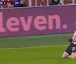 Dennis Man, gol în PSV - Excelsior // FOTO: captură Prima Sport