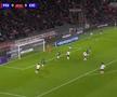 Dennis Man, pasă de gol în PSV - Excelsior // FOTO: captură Prima Sport