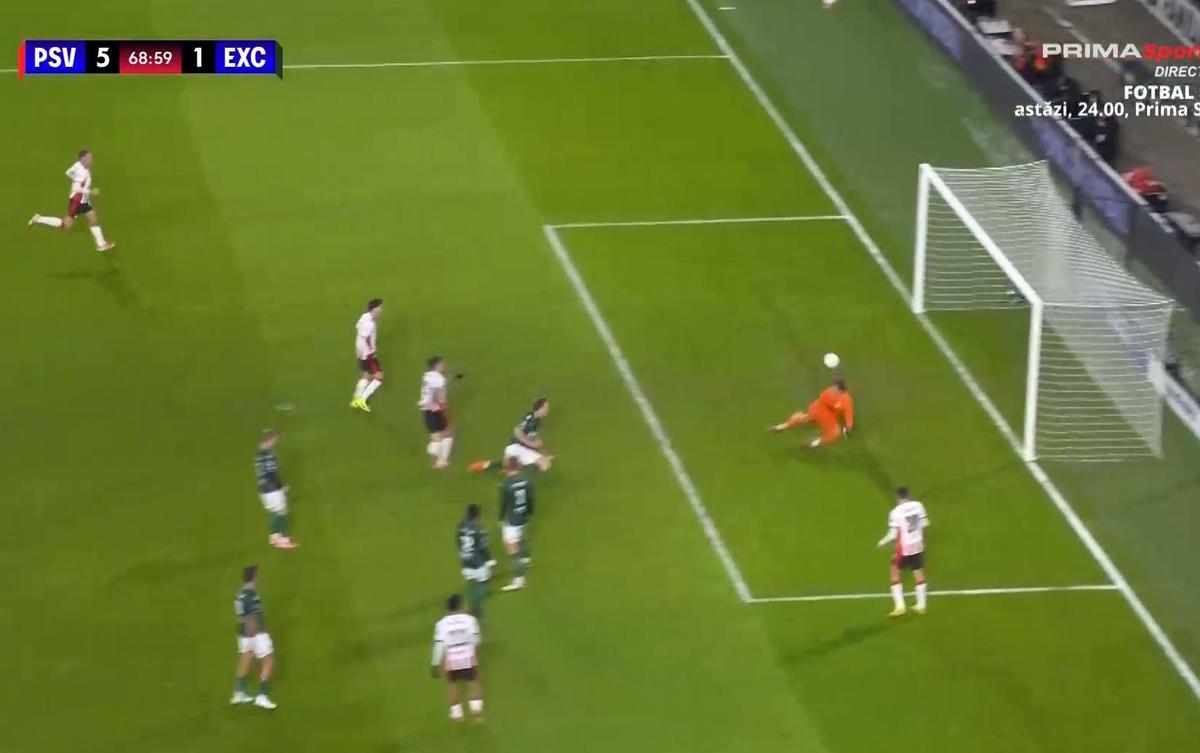 Dennis Man, gol în PSV - Excelsior