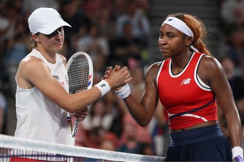 Iga Swiatek și Coco Gauff la United Cup Foto: Imago Images