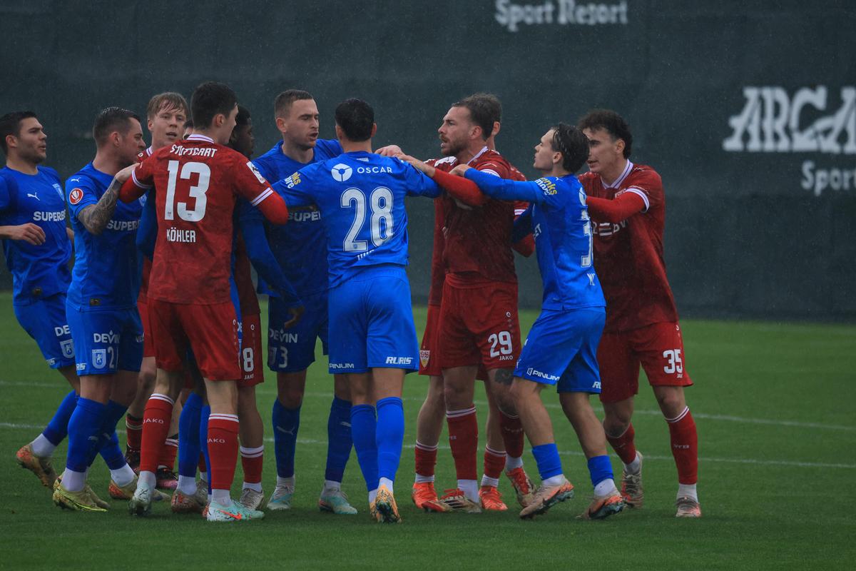 Rezultat îngrijorător pentru Universitatea Craiova în Antalya: liderul din Superligă a fost subordonat de echipa secundă a clubului din Bundesliga