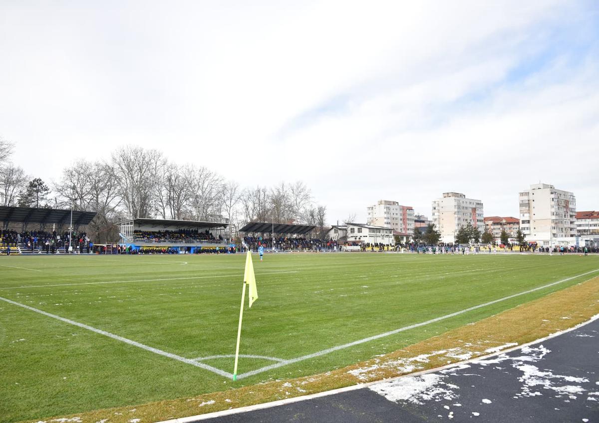Noul stadion de la Slobozia // foto: Cristi Preda și Andrei Furnigă (GSP.ro)