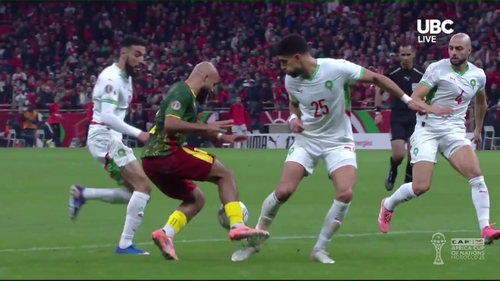 Faza la care Camerun a cerut penalty în meciul cu Maroc