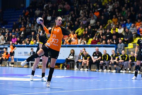 Larvik - Minaur Baia Mare, debutul în grupa din EHF European League/Foto: Facebook (Minaur Baia Mare)