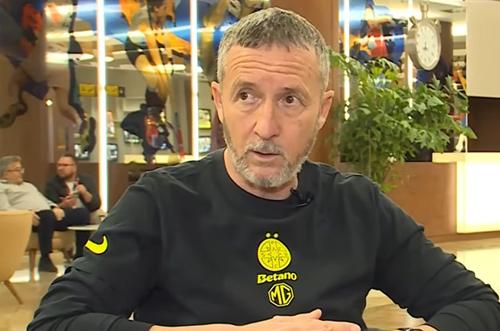 Mihai Stoica, în cantonamentul din Antalya/ foto: captură Prima Sport