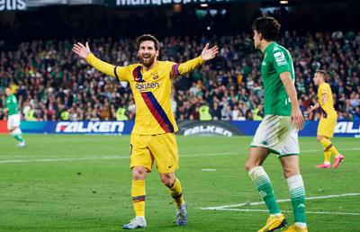 BETIS - BARCELONA 2-3 // Lionel Messi, hat-trick de assisturi » E al doilea în Top 5 Europa cu „double-double”