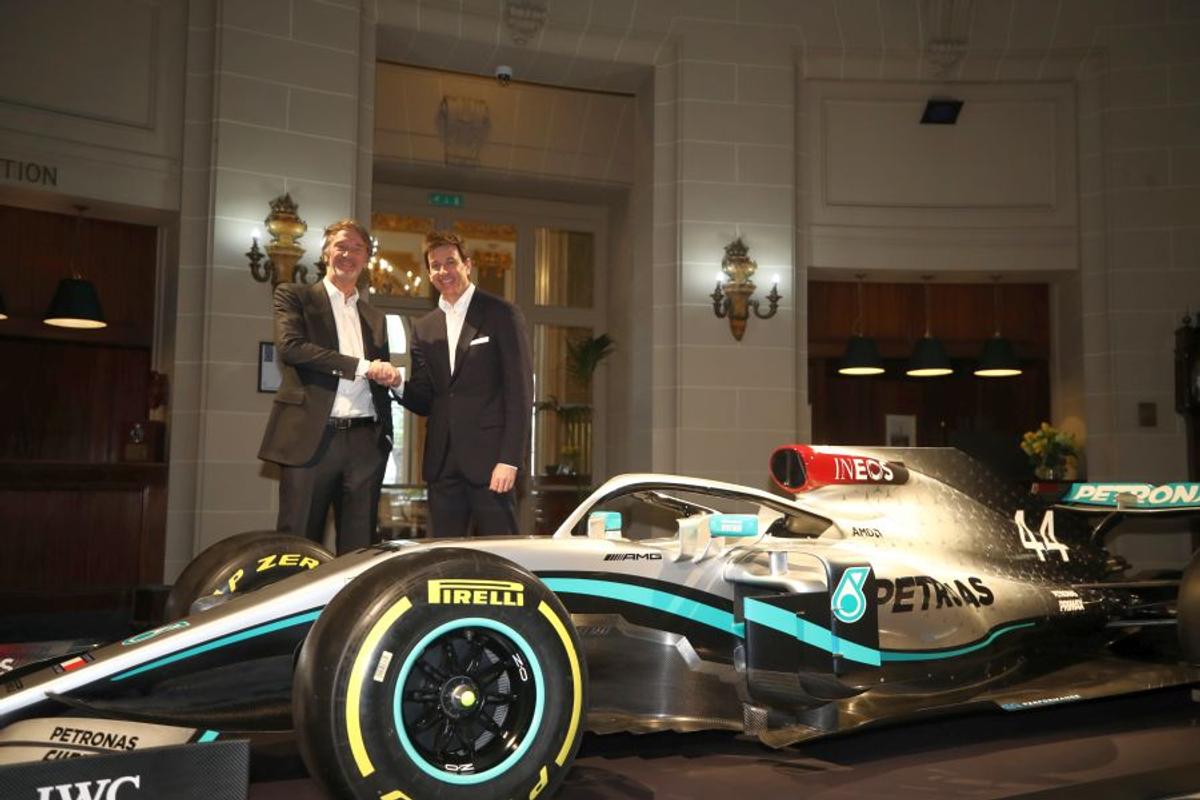 VIDEO + FOTO Mercedes și-a prezentat noul monopost de Formula 1! Sponsor cu cifră de afaceri de 8 miliarde