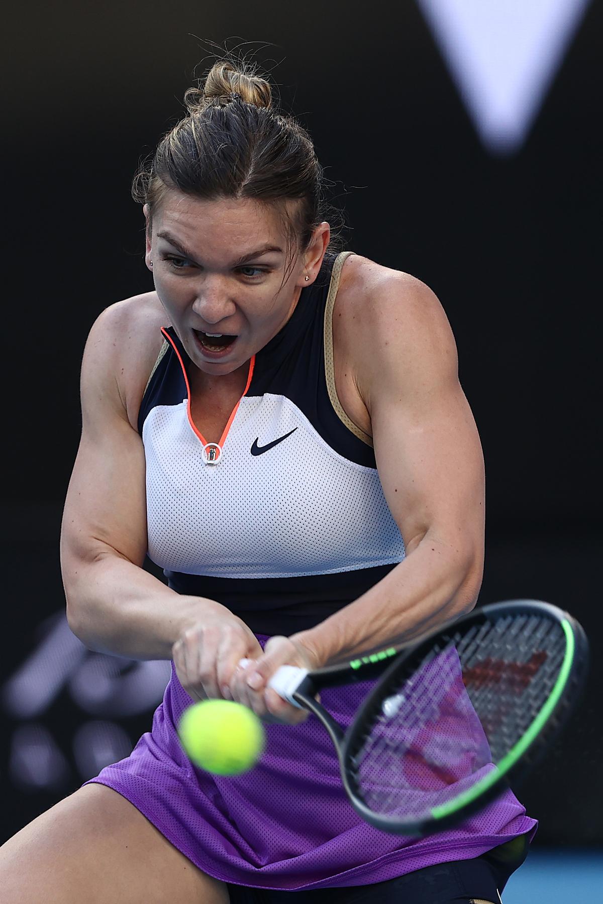 Simona Halep - Ajla Tomljanovic  - Australian Open 2021 - 10.02.2021