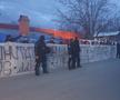 Fanii lui FCSB și-au susținut din nou echipa favorită înaintea derby-ului cu Dinamo, la fel ca în urmă cu o săptămână. Atunci, suporterii le-au purtat nororc roș-albaștrilor, care s-au impus în „Groapă”, scor 1-0.