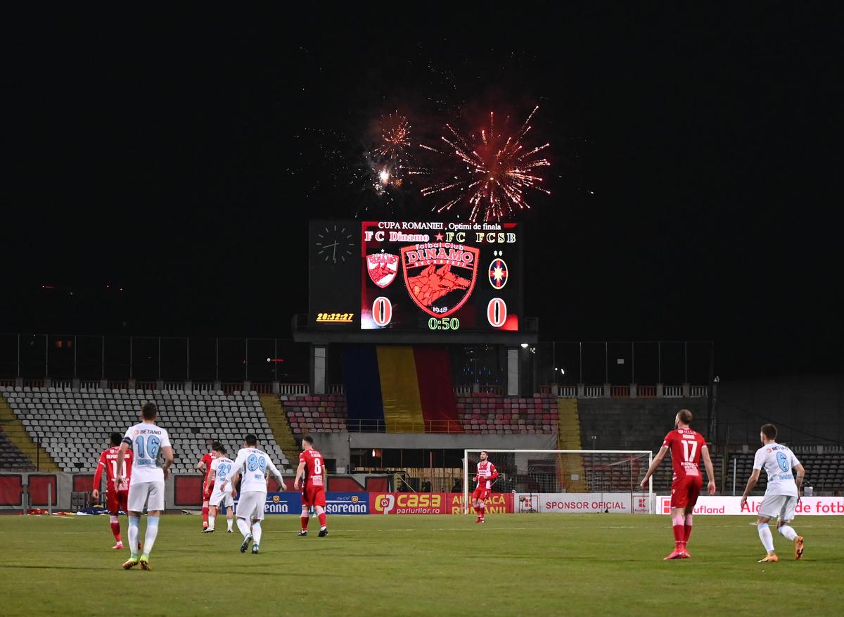 Dinamo - FCSB optimi Cupa României // 10.02.2021