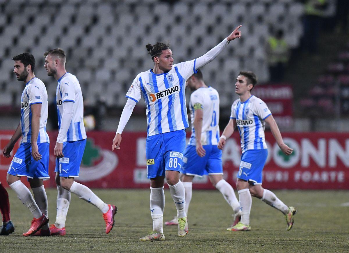 Imagini emoționante: Atanas Trică, nepotul lui Ilie Balaci, a înscris primul său gol în Liga 1 și a izbucnit în lacrimi