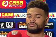 Edjouma i-a făcut viața grea reporterului: „Nu vorbesc de FCSB azi! Despre meci de ce nu mă întrebi?!”. Cu cine s-a întâlnit imediat după interviu :D