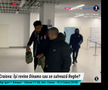 FOTO Noul jucător al lui FCSB, Edjouma, așteptat de Mache, după FCU Craiova - FC Botoșani