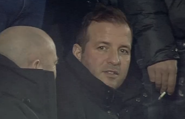 „Vreau să văd și niște fotbal” » Van der Vaart, spectator de lux la Rapid - FCU Craiova