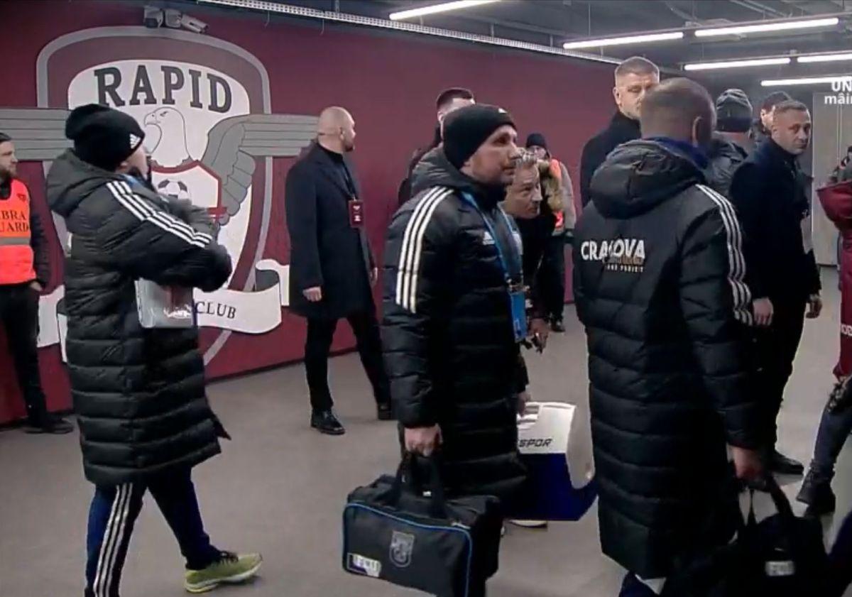 Rapidiștii n-au uitat scandalul din tur » Ce s-a întâmplat la vestiare, înaintea disputei cu FCU Craiova