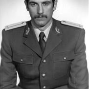 Mircea Tutovan, locotenent în 1976, foto: Arhiva personală