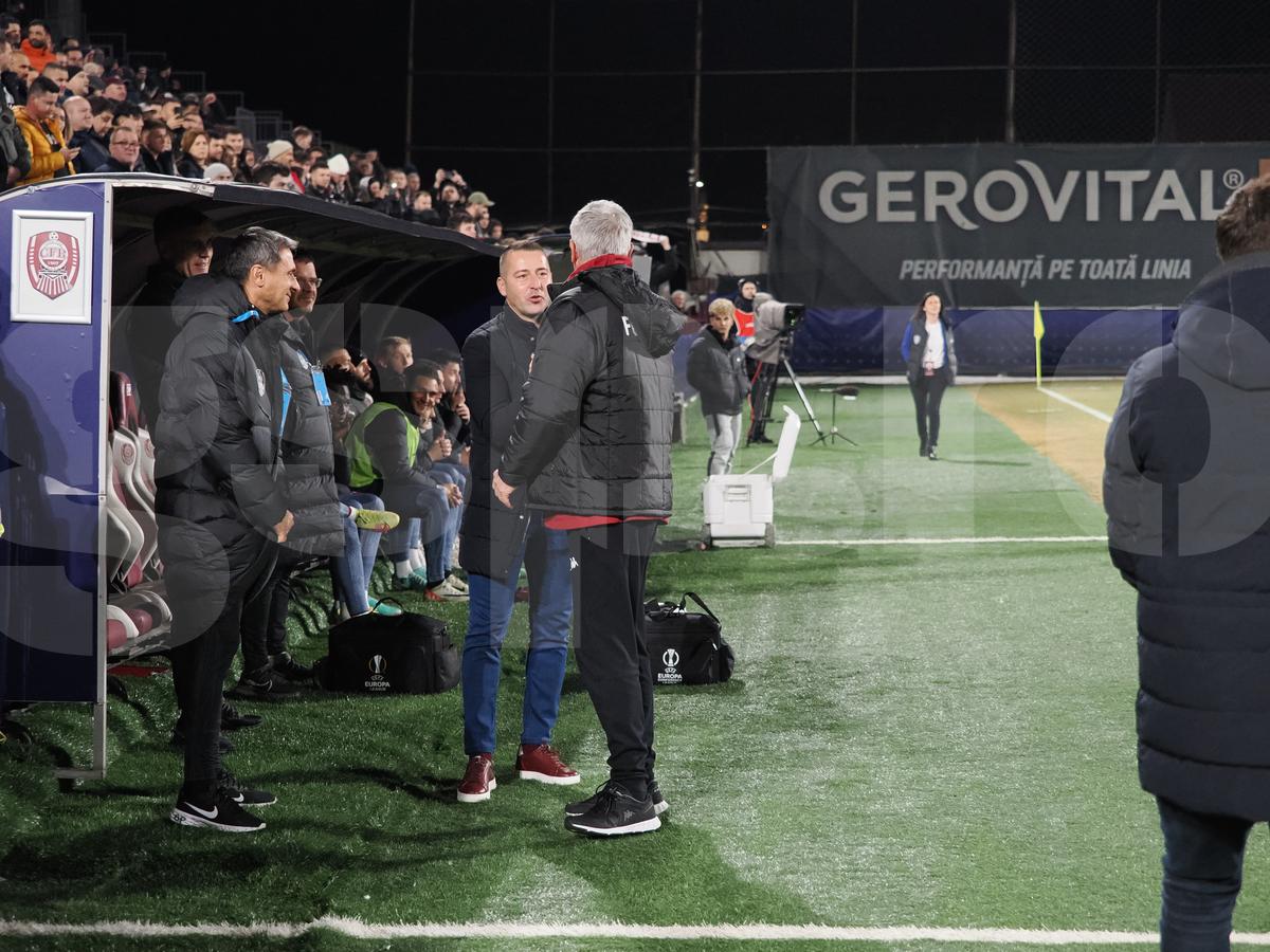 Cele mai spectaculoase imagini din CFR Cluj - Rapid, 10 februarie 2024