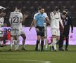 Cristian Săpunaru (39 de ani), căpitanul Rapidului, a părăsit terenul accidentat în minutul 16 al meciului cu CFR Cluj / FOTO: Raed Krishan