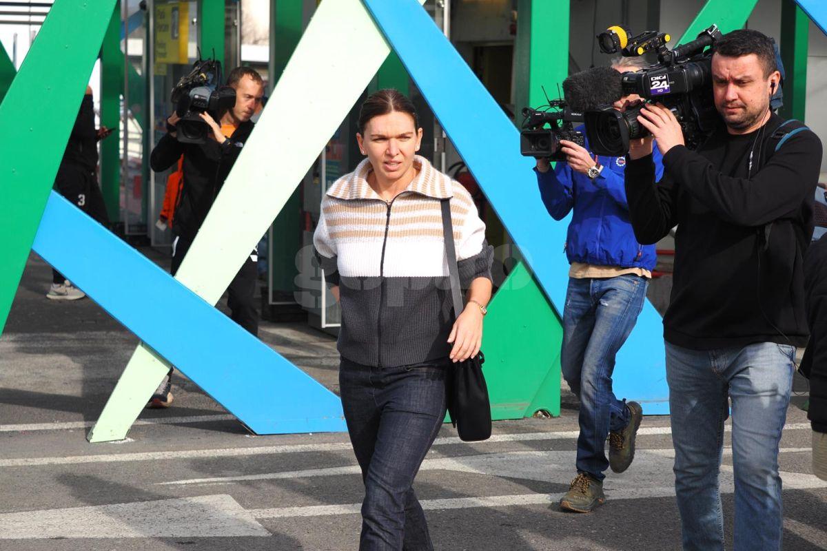 Simona Halep s-a întors în România, după audierile la TAS