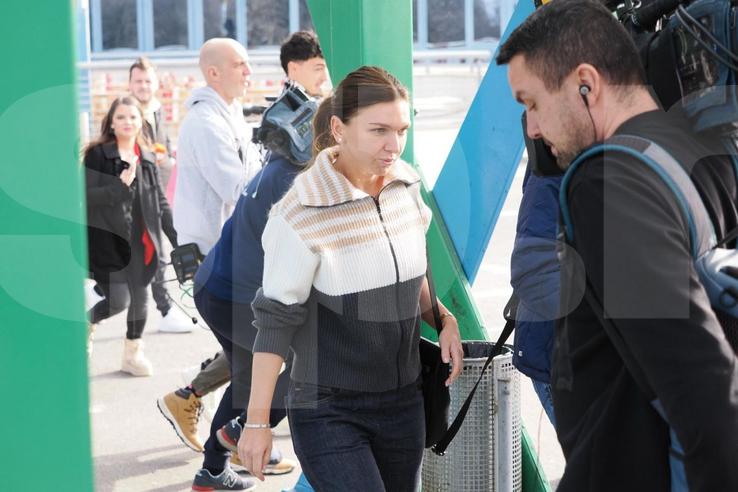Simona Halep s-a întors în România, după audierile la TAS (foto: Ionuț Iordache/GSP)