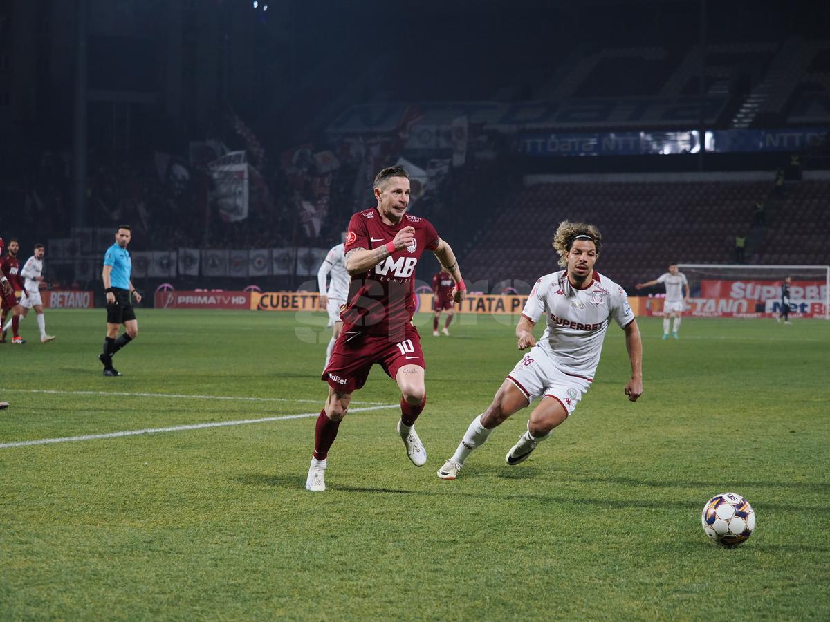 Cristiano Bergodi scrie istorie la Rapid! E prima dată când se întâmplă asta