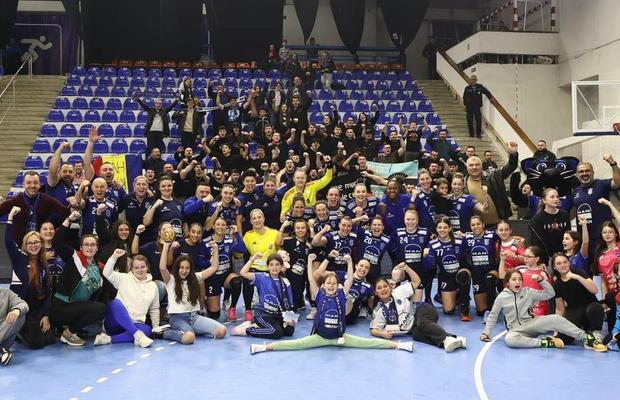Dunărea Brăila s-a calificat în „sferturile” European League! Victorie entuziasmantă în fața vicecampioanei Germaniei
