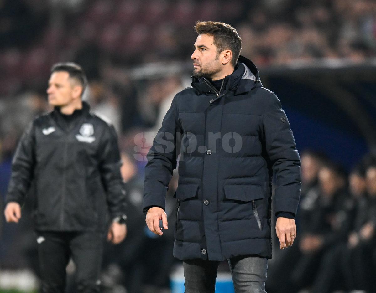 Fotbalistul dorit de Mutu la CFR Cluj, în tribune la înfrângerea cu Rapid » Cum l-au surprins reporterii GSP