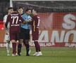 Lovitură pentru Rapid! Săpunaru, accidentat după două dueluri tăioase cu același adversar