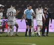 Cristian Săpunaru (39 de ani), căpitanul Rapidului, a părăsit terenul accidentat în minutul 16 al meciului cu CFR Cluj / FOTO: Raed Krishan