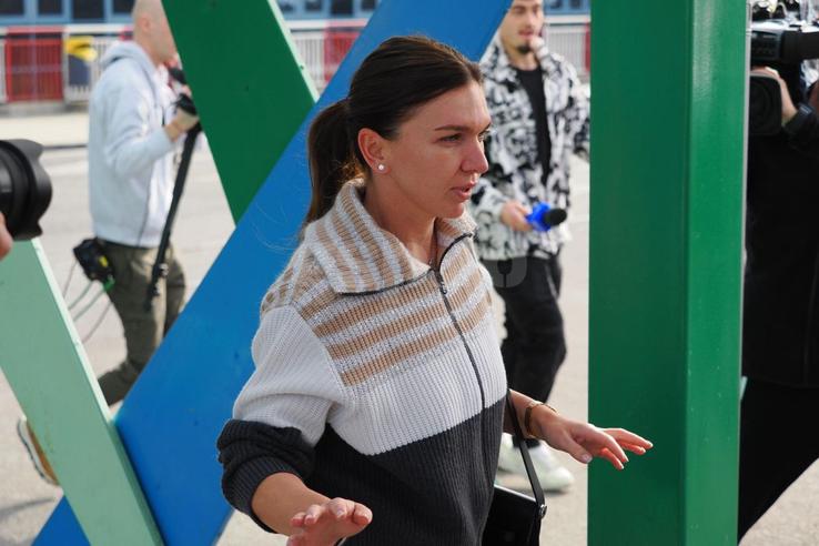 Simona Halep s-a întors în România, după audierile la TAS (foto: Ionuț Iordache/GSP)
