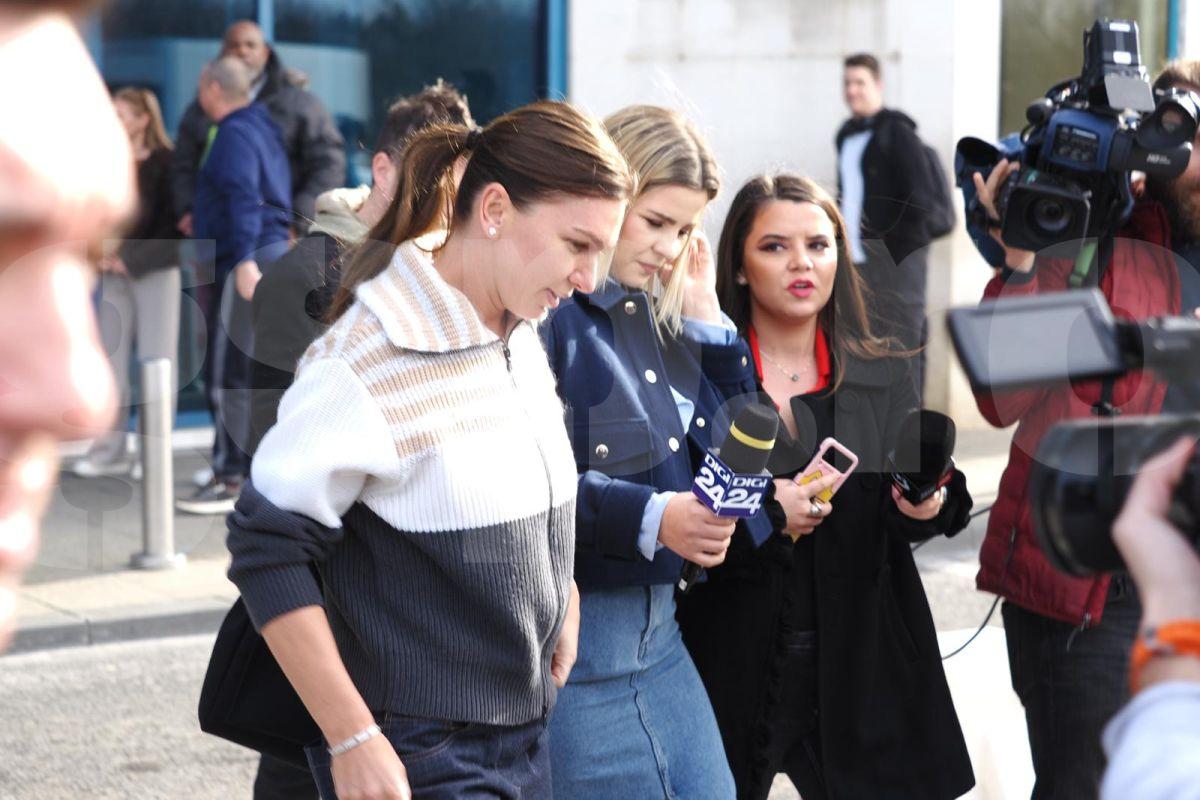 Simona Halep s-a întors în România, după audierile la TAS