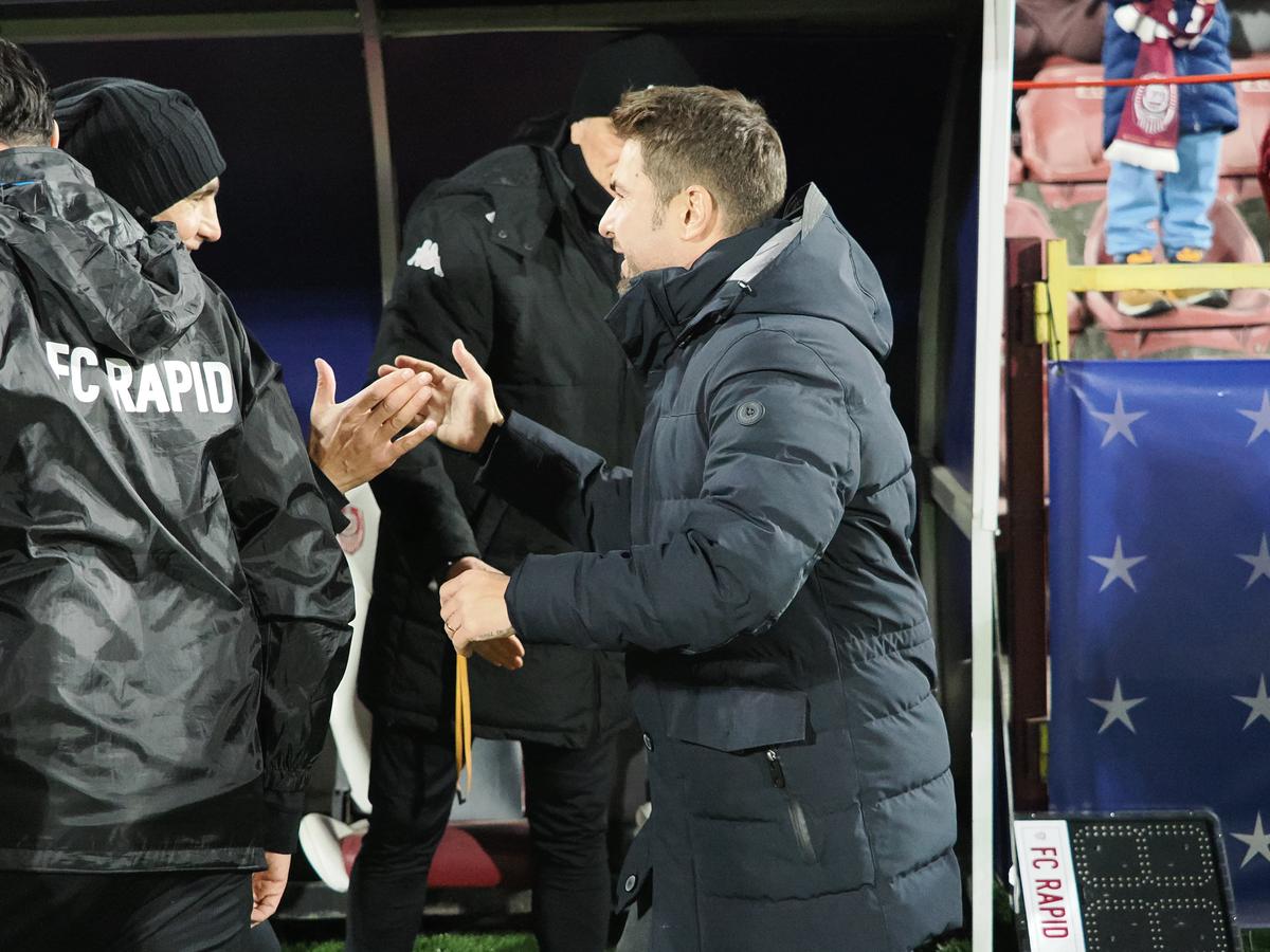 Ce au făcut Mutu și Bergodi înainte de CFR Cluj - Rapid