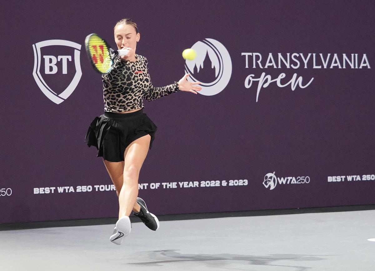 VAR în tenis :) » Un spectator l-a corectat pe arbitru în timpul meciului Anei Bogdan de la Transylvania Open