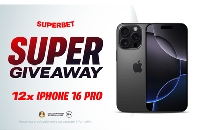 12 x iPhone 16 Pro? E concurs pe Instagram Superbet