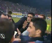 Răzvan Lucescu - steag Rapid vs Steaua, pe Ghencea