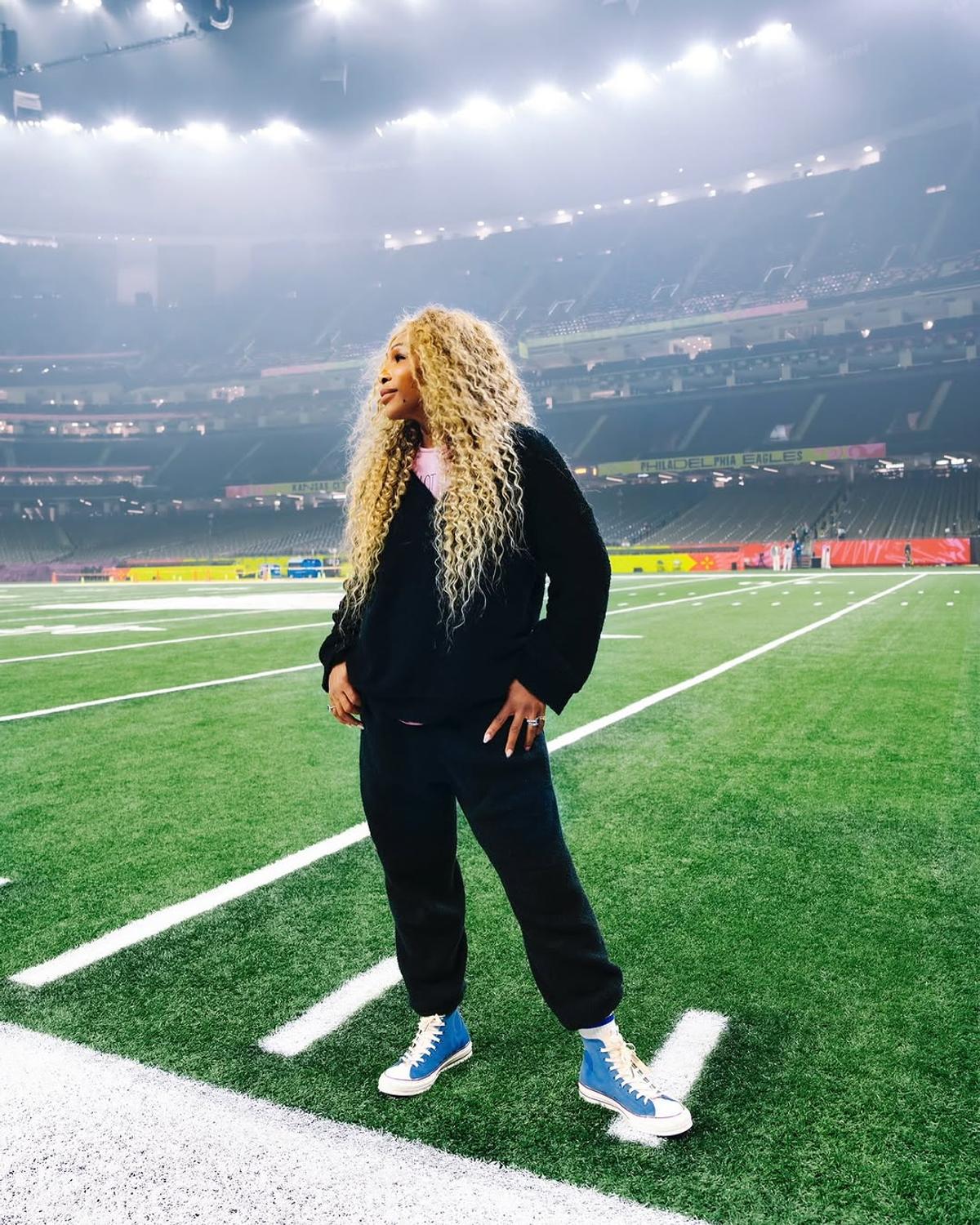 Serena Williams, apariție curajoasă la Super Bowl: „Nici nu mi-am dat seama că e ea!”