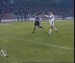 Răzvan Lucescu - steag Rapid vs Steaua, pe Ghencea