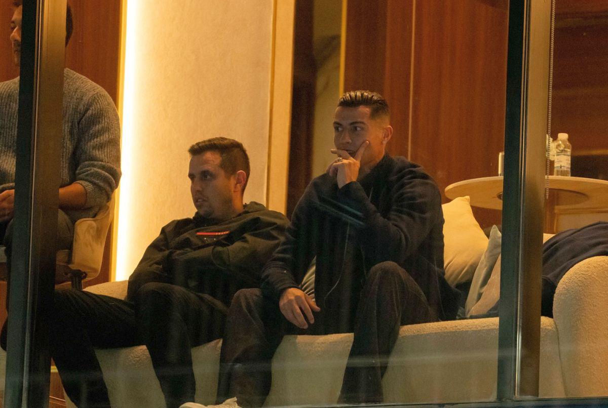 Cristiano Ronaldo, în lojă la un turneu de padel