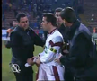 Răzvan Lucescu - steag Rapid vs Steaua, pe Ghencea