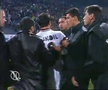 Răzvan Lucescu - steag Rapid vs Steaua, pe Ghencea